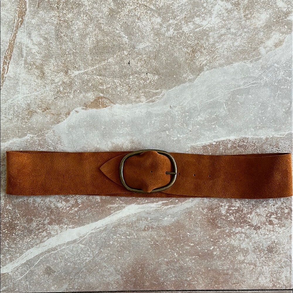 Brown Leather Belt